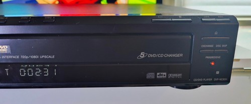 Used Sony DVP-NC85H 720p/1080i HDMI 5-Disc DVD/CD Changer Player & Remote Tested - Picture 6 of 16