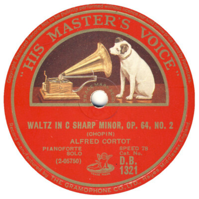 Alfred Cortot - Waltz In C Sharp Minor, Op. 64, No. 2 / Nocturne In E Flat Ma...