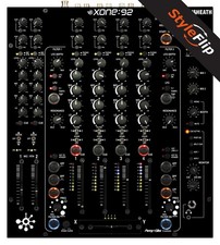 Allen & Heath XONE 92 Skin | Colore Nero | Decalcomania Protettiva | Pelli StyleFlip