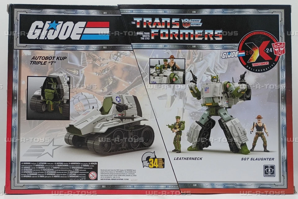 Transformers Collaborative G.I. Joe x Transformers Autobot Kup Triple T New 2024 - Image 3 of 4