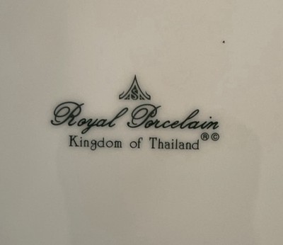 Kingdom Of Thailand Royal Porcelain Various Pieces. Estate Sale!