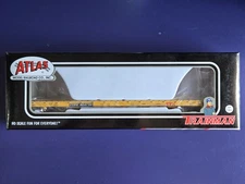 HO Scale Atlas Trainman 62' Bulkhead Flat Car, TTX Fwd Thinking 804739, 20006452
