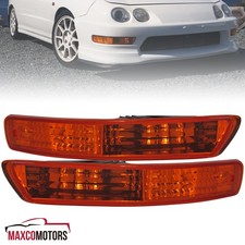 Amber Bumper Lights Fits 1998-2001 Acura Integra Parking Signal Lamps Leftright Amber Bumper Lights Fits 1998-2001 Acura Integra Parking Signal Lamps Leftright