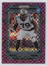 2022 Panini Prizm Rookies Purple Power Prizm 24/49 Ikem Ekwonu #366 18m3