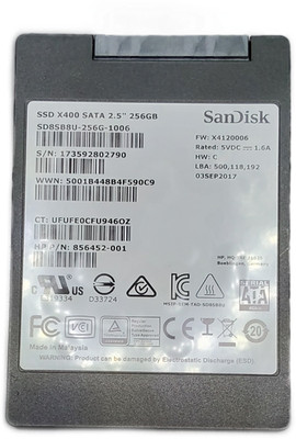 SanDisk X400 256GB SSD 2.5