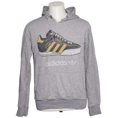 Adidas, Kapuzenpullover, Größe: S, model: samba, Grau/Mehrfarbig, Print #Kdl