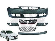 Stoßstange GTI Optik für VW Polo 9N3 2005-2009 Kühlergrill Lüftungsgitter ABE