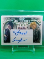 Elijah Wood Sean Astin 2024 Leaf Pop Century Auto Card # 1/1 ! Lord of the Rings