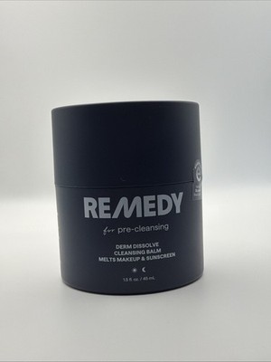 Remedy for Pre-Cleansing | Derm Dissolve Cleansing Balm | Melts Makeup and Su...