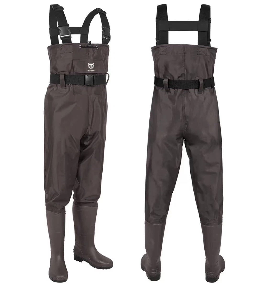 Tidewe Men’s Wader Boot Size 12 Brown