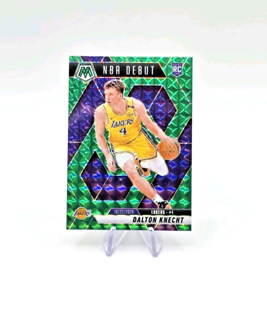 2024-25 Mosaic Dalton Knecht NBA Debut Green Mosaic #264 RC Los Angeles Lakers