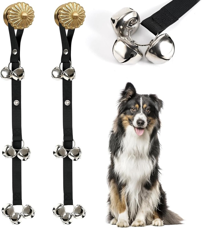 Puppy Bells Dog Doorbells for Doorknob/Potty Training/Go Outside Dog