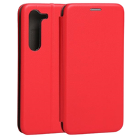 Beline Book Magnetic Etui FüR Samsung Galaxy S23+ S916, Rot