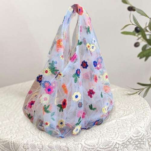 Bolso de mano bordado pequeño ligero para cocina - Imagen 5 de 6