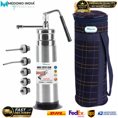 Professional Mini Cryo Can For Dermatology 500ML Liquid Nitrogen Sprayer Premium