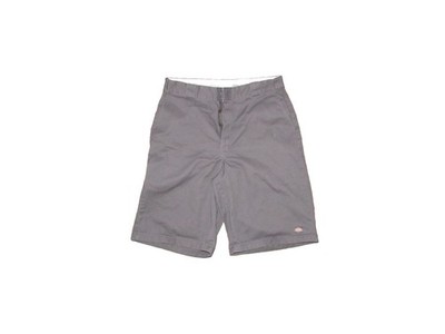 DICKIES Men's gray loose fit work shorts deep pockets multi compartment