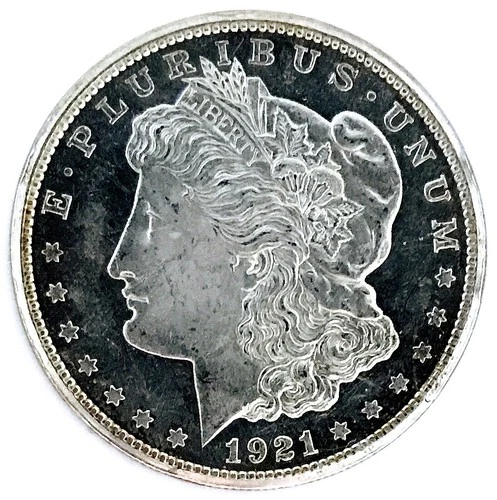 1921 S MORGAN DOLLAR! HUGE LIQUID MIRRORS MS+++ ULTRA PL++ SO RARE! NR #G63933