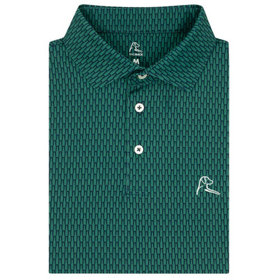 Rhoback 99 Bottles Performance Polo Mens Golf Shirt Stretch Fit