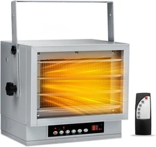 7500W Electric Garage Heater 240V Wall/Ceiling Mount Shop Heater Indoor