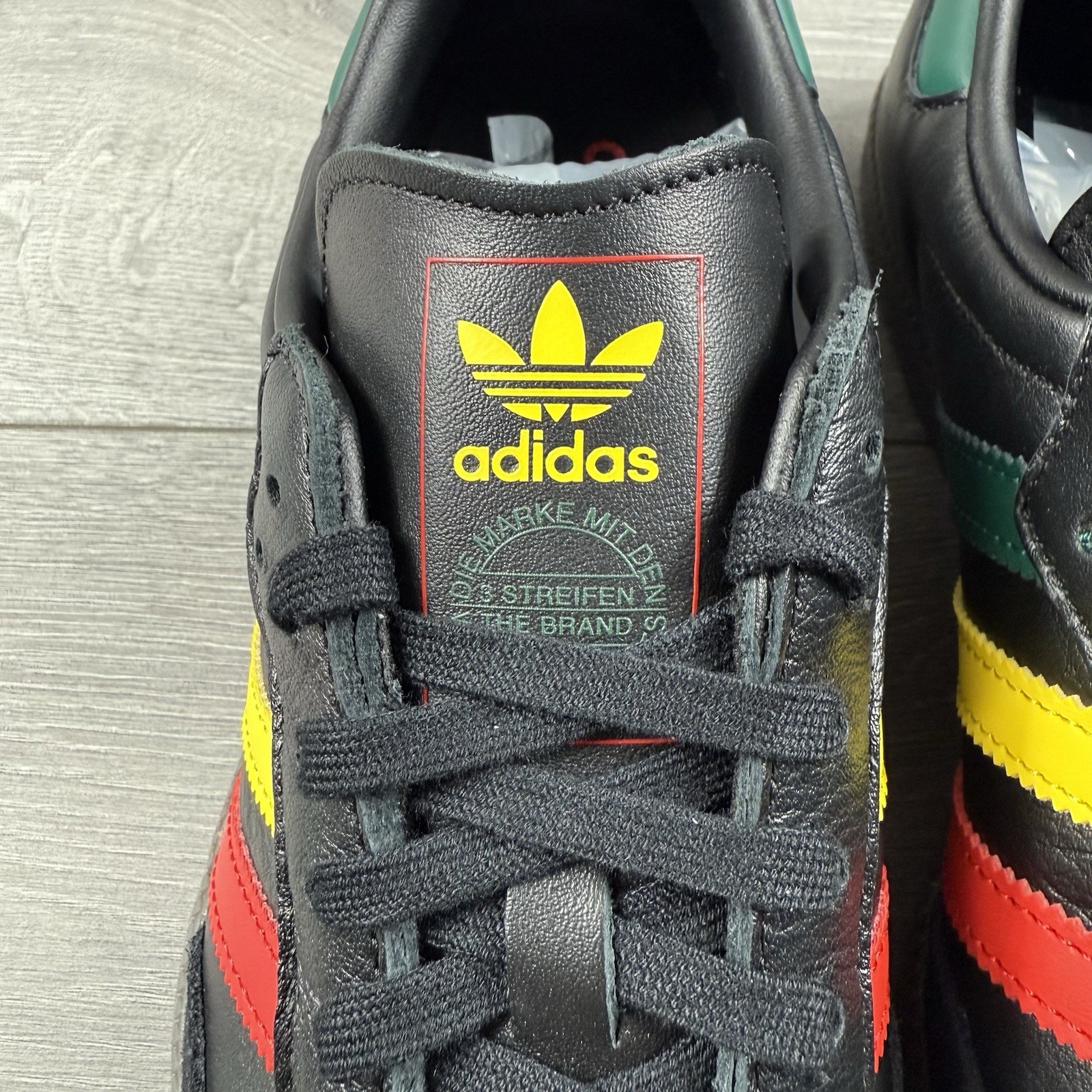 Adidas Samba Jamaica / Rasta Pack ‘Black Version’ - Size UK 7 / EU 40 2/3 image 9