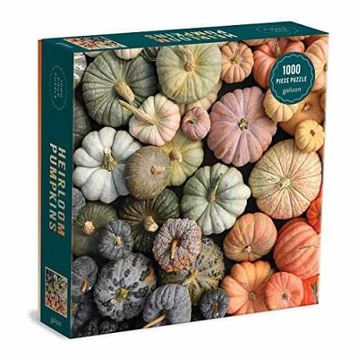 Galison Heirloom Pumpkins Puzzle, 1000 Pieces, - Puzzle, by Galison - Very Good