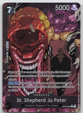 St. Shepherd Ju Peter (Alt Art) OP13-084 Carrying On His Will One Piece Foil NM
