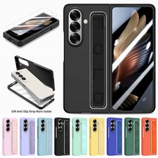 Wrist Band Rugged Phone Case W/ Screen Protector For Samsung Galaxy Z Fold 7 6 5
