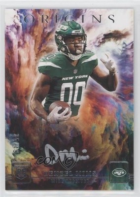 2020 Panini Origins Silver Ink 35/49 Denzel Mims #OA-DM Rookie Auto RC 0ei3