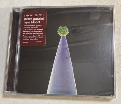 New Blood Cd Peter Gabriel Special Edition SEALED