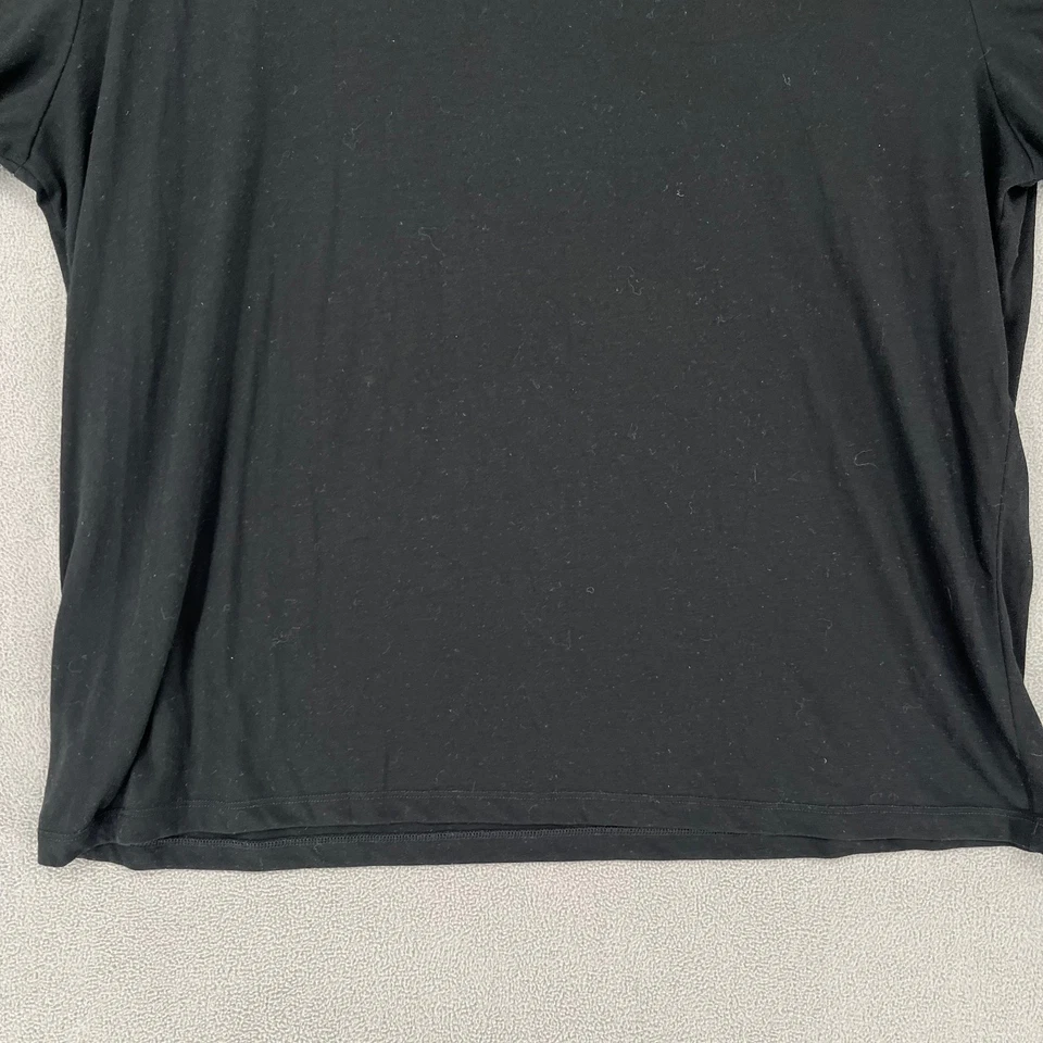 Camisa Lorna Jane Mujer 2XL XXL Negra Blanca Camiseta Manga Corta Gimnasio Crew V2 Foto 3 de 4