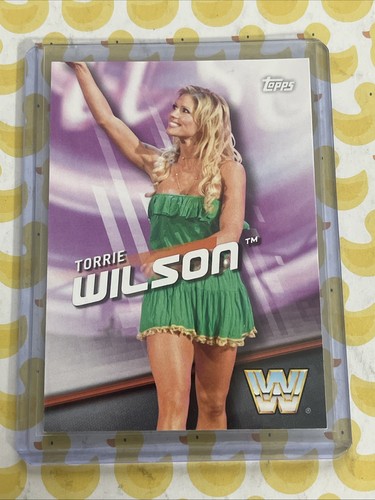TORRIE WILSON #8 2017 TOPPS WWE DIVAS REVOLUTION WOMEN'S DIVISION WRESTLING wcw - Picture 1 of 2