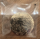 Nintendo Pokémon TCG Rayquaza Celebrations Gold Metal Flip Coin 1.5in Embossed — photo 1