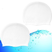 Silicone Swim Cap for Kids Men Women of Short Hair Waterproof Dry Hair Cap