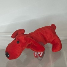 Ty Beanie Baby Rover the Red Dog, NWT