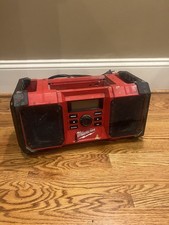 Milwaukee 2890-20 M18  120V Corded Jobsite Radio w/Aux  USB Connection Red