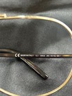 Gold Valentino Aviator Style Glasses Rhinestone  Damage Needs Lenses — photo 3