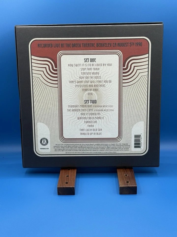 Jerry Garcia Band GarciaLive Volume Two, 1990 (Box Set, 2020) EX / EX Foto 2 de 4