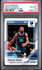 2024 PANINI DONRUSS PRESS PROOF SILVER #7 MARCUS SMART PSA 8.5