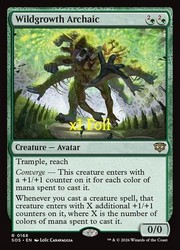 Wildgrowth Archaic (Foil) #168 - Secrets of Strixhaven MTG