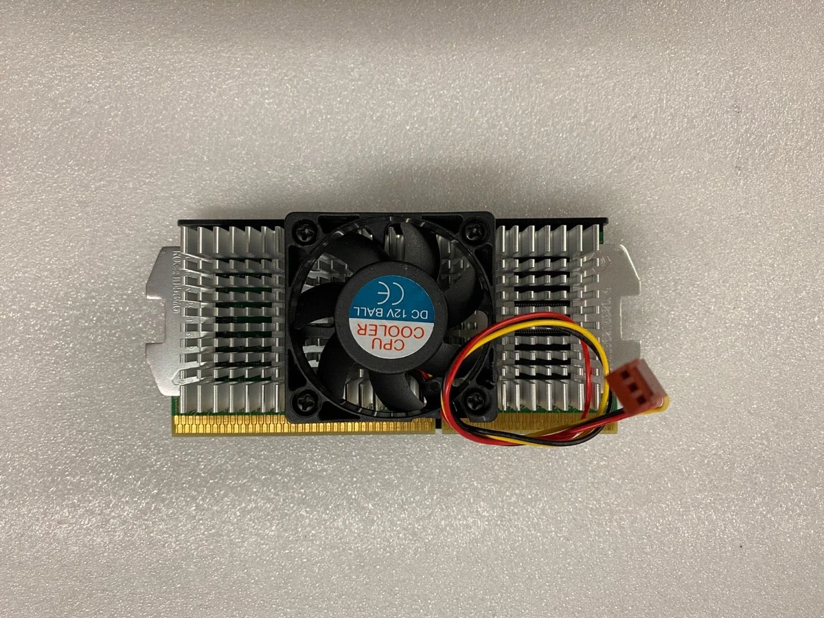 Intel Pentium III 3 Slot 1 750 MHz 256 Cache FSB 100 SL3XP CPU Kühler