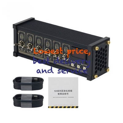 1X OLED Display Voltage/ Power NK4 ELEKS USB Switch Hub 6 Port USB Hub Fast ship