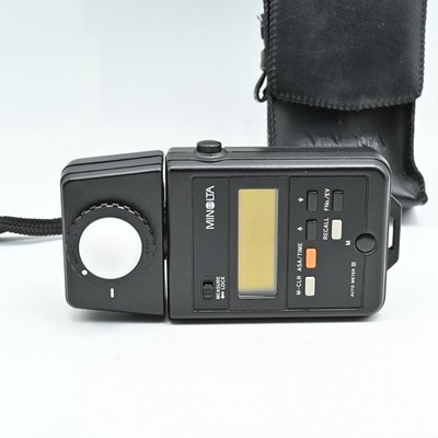 Minolta Auto Flash Meter III F getestet OK Belichtungsmesser [Near Mint]
