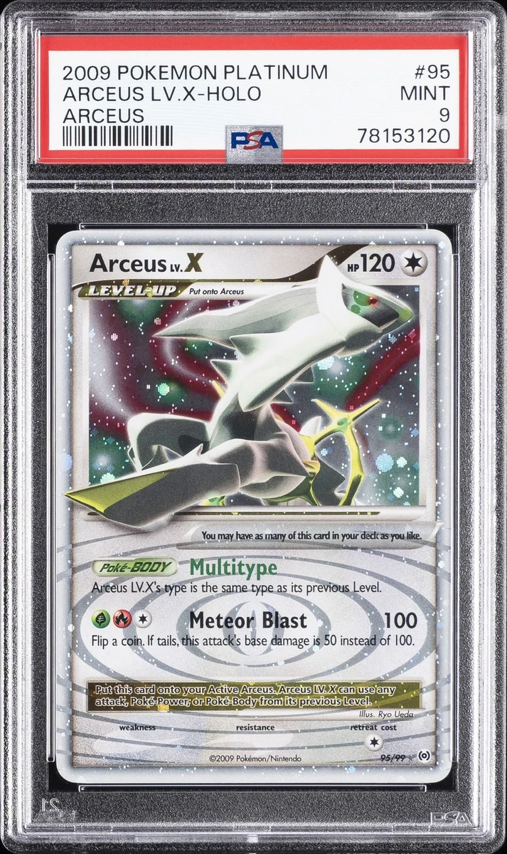 Pokémon TCG Professional Sports Authenticator (PSA) Arceus Grade 9