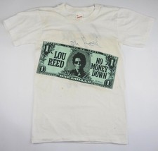 ~1980s LOU REED  original concert t-shirt — unworn pristine — signed CoA