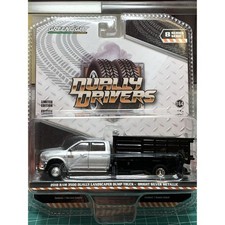 Greenlight 1:64 2018 Ram 3500 Dually Landscaper Dunp Truck Collectible Car