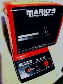 Nintendo Vintage Mario'S Cement Factory Tabletop Vintage JPN Limited Edition Rar