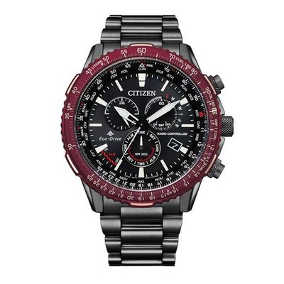 Citizen PROMASTER Sky Eco Drive Solar Funk Metall Uhr CB5009-55E
