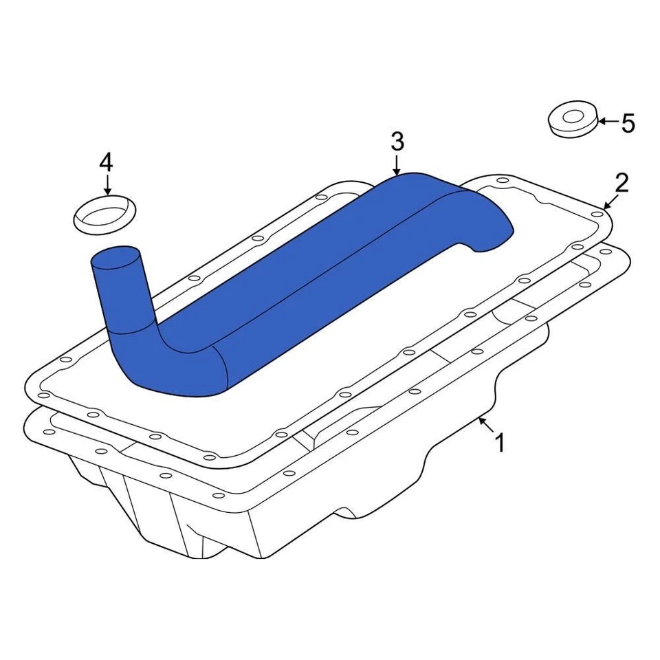 For Ford E-350 Super Duty 2007-2016 Ford 8C3Z7A098D Transmission Oil Filter - Imagem 3 de 4