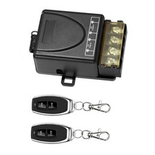 433MHz Wireless Remote Control Switch DC 12V 24V 48V 72V 30A 1Ch Relay Receiver