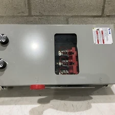 EATON DH363FDKW 2GVM HEAVY DUTY SAFETY SWITCH 100A 600 3 POLE U3S